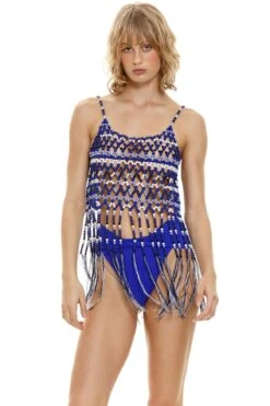 Persia Crop Top -Active Swimwear Shop Embellished Persia Crop Top 12322 5