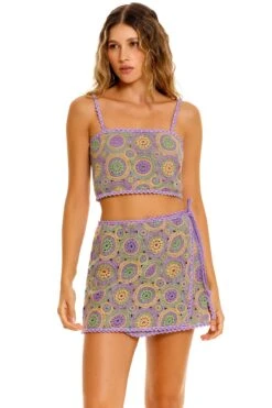 Vicky Crochet Crop Top