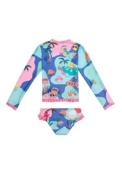 Della Kids' Rashguard Set -Active Swimwear Shop Plash Kids Rashguard Set Della 13690 4